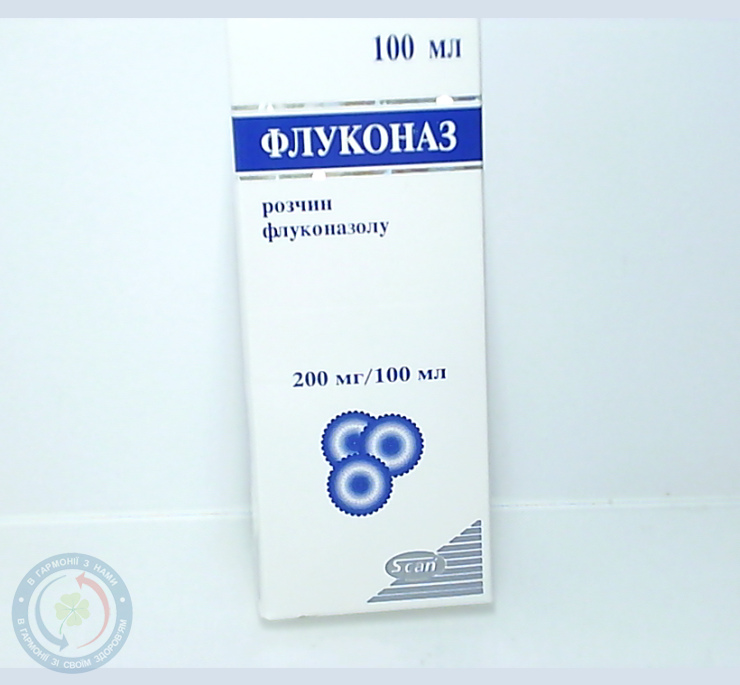 Флуконаз розчин для інфузій 200мг 100,0 №1