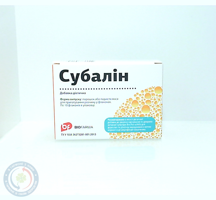 Субалін флак. №10