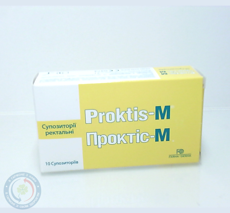 Proktis-m супозиторій ректальний №10