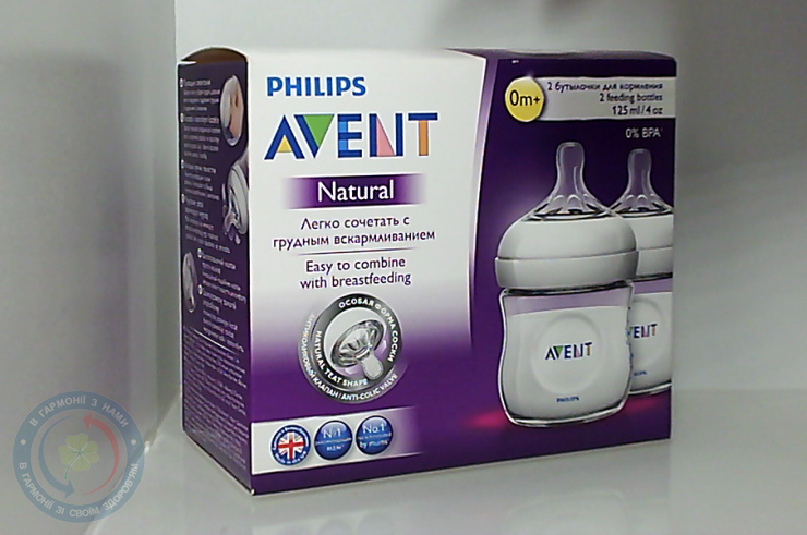 Avent Бутилочка Natural 125мл №2