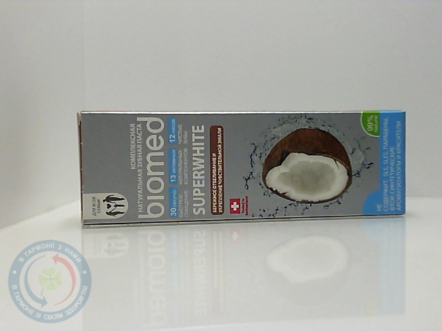 Зубна паста BioMed Superwhite 100мл