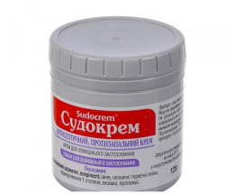 Судокрем антисепт. 125,0г