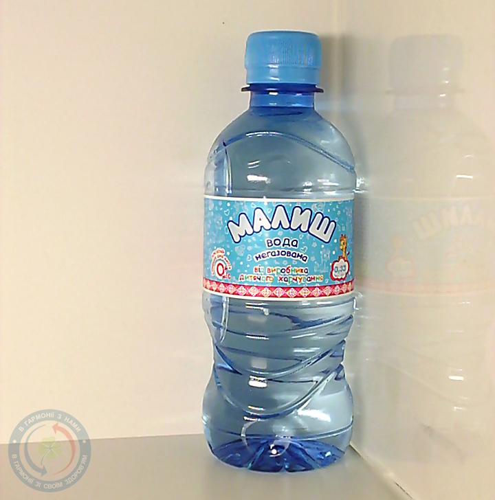 Малиш вода дит. 0,33л