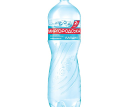 Мінеральна вода Миргородська Лагідна СЛабогазована 1,5л