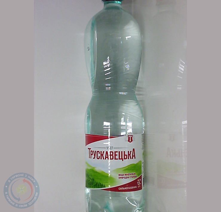Мінеральна вода Трускавецька Газована 1,5л ПЕТ