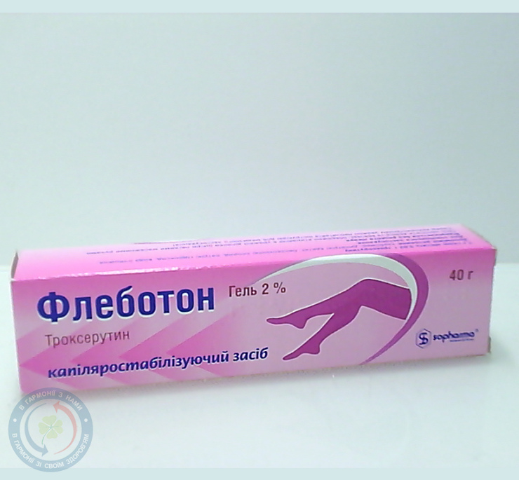 Флеботон гель 2% 40,0