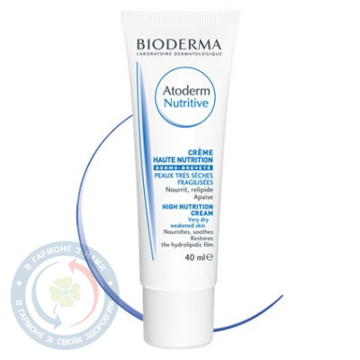 Bioderma Атодерм бальзам живильний для обличчя 40мл