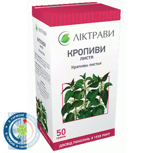 Кропиви листя 1,5г. 20пак..