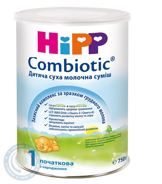 Дит.суміш ХіПП Combiotik початкова 750 г