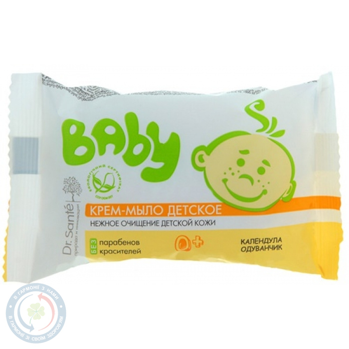 Dr.Sante Baby крем мило кален/кульбаб.90г