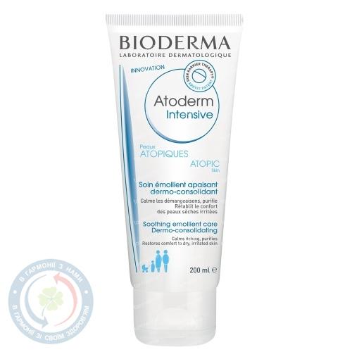 Bioderma Атодерм Інтенсив бальзам 200мл