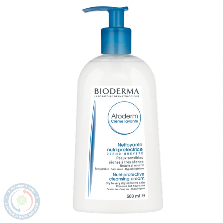 Bioderma Атодерм очищуючий крем 500мл