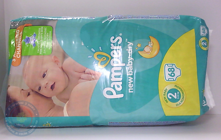 Підг. Pampers New Baby Mini (4-8кг) №68