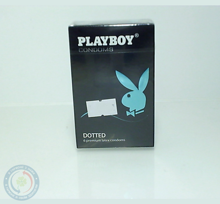 Презерв. PLAYBOY  DOTTED №6