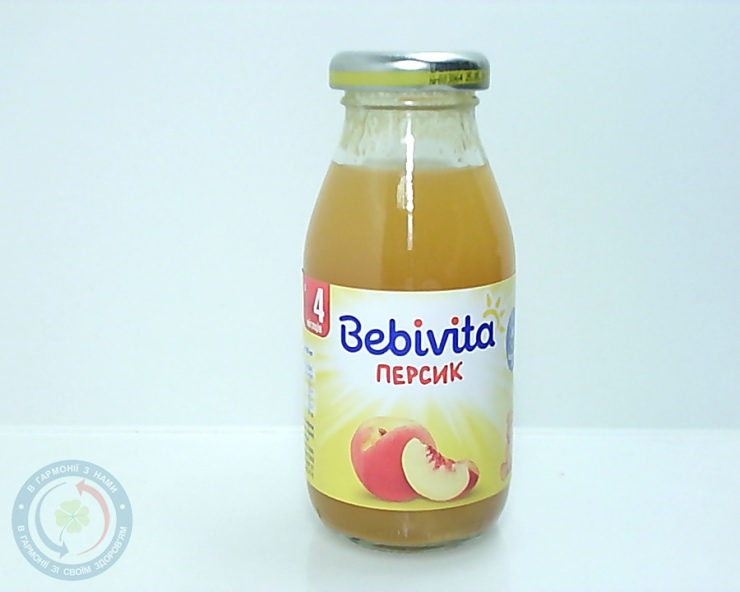 Бебівіта напій фруктовий персик 200,0 г.