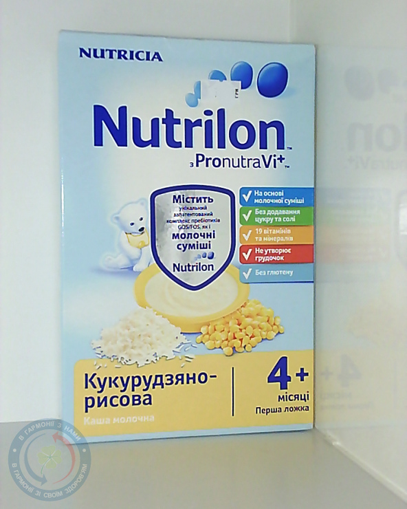 Нутрілон каша кукур.рис 225г.