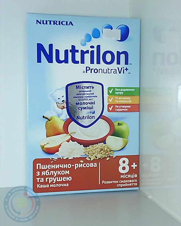 Нутрілон каша пшенич. рис.яблк.груш. 225г.