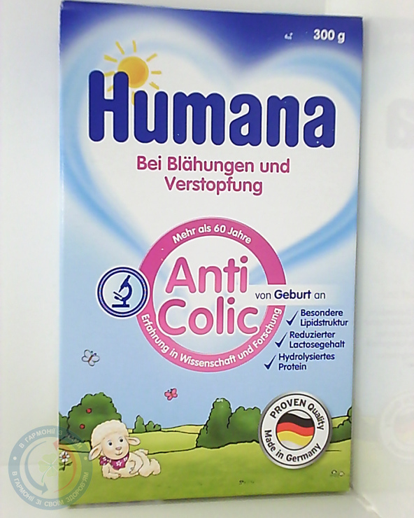 Хумана Антиколікова LC-PUFA 300 г