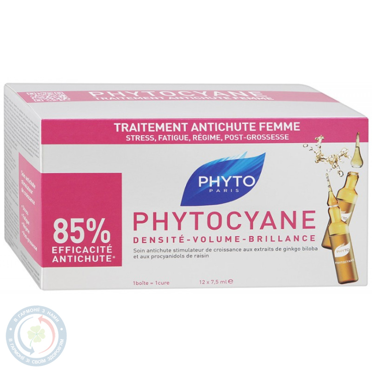 Phyto Фітоціан засіб 12амп х 7,5 мл №12