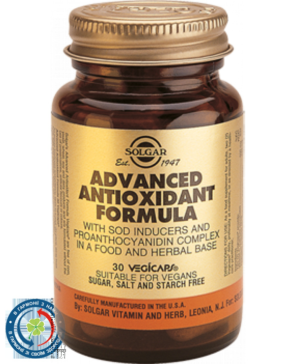 Антиоксидантна формула капсули №30