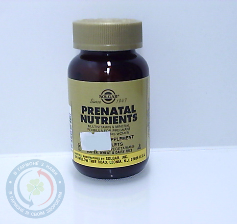 Солгар Пренатабс таблетки фл. №60