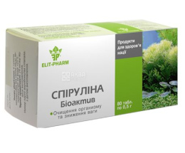 Спіруліна біоактив №80