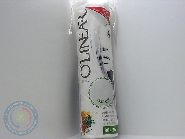 Ватні Диски O'LINEAR 80 шт +20