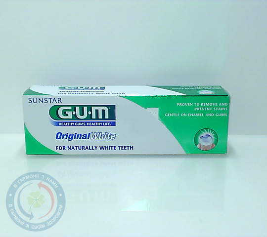 Зубна паста Gum Original White 75мл