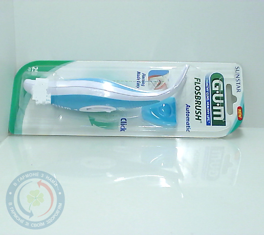 Зубна нитка Gum Flosbrush автоматична