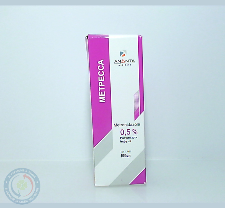 Метресса розчин для інфузій 500мг/100,0