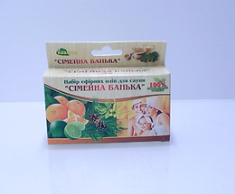 Набір олій сімейна банька сосн.+апельс.+лайм