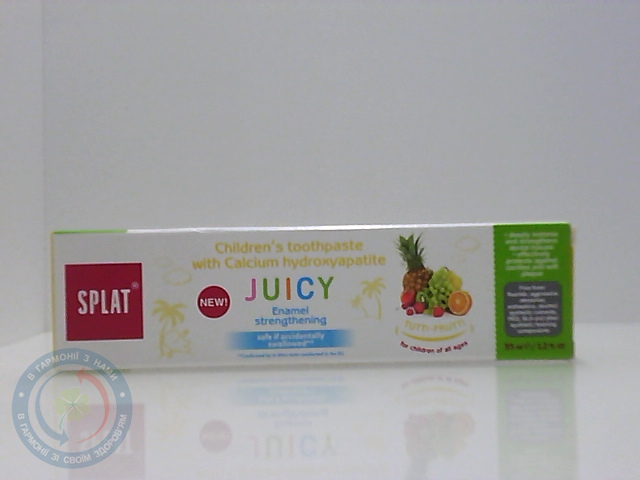 Зубна паста дитяча Сплат Juici тутті-фрутті 35мл