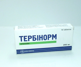 Тербінорм таблетки 0,25 №14