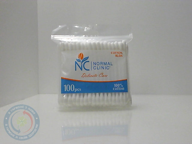 Ватні палички Cleanic Normal п/е 100шт