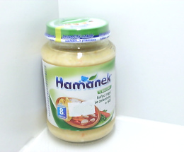 Hame Хаманек пюре індик/запеч.овочі/рис 190г