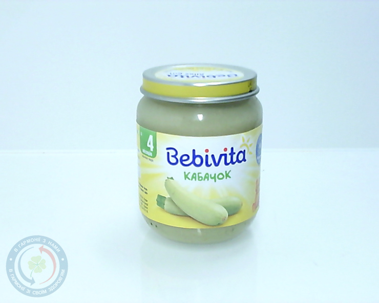 Бебівіта пюре Кабачок125