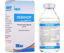 Левінор розчин для інфузій 0,5% 100,0