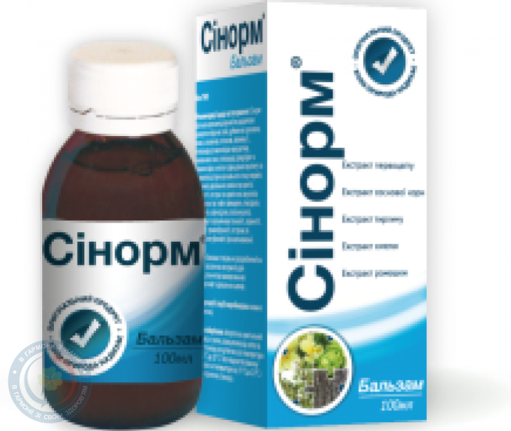 Сінорм бальзам 100 мл.