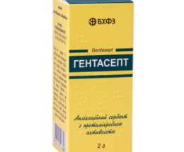 Гентасепт порц. фл. 2г