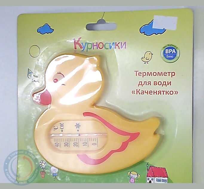 Курносики (7085) Термометр для води Качення