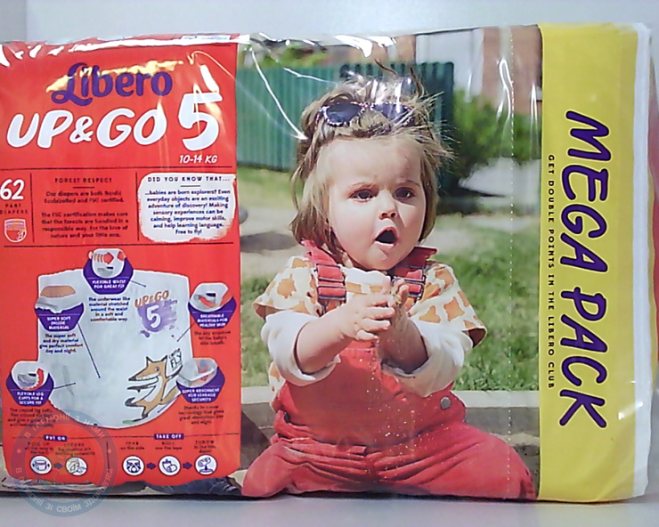 Підг. Libero Up&Go 5 Maxi Plus (10-14кг) №62