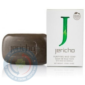 Мило грязев.очищ. Jericho 125г