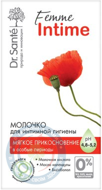 Dr.Sante Femme Intime молочн. для інтимноїгіг. 230млм'як