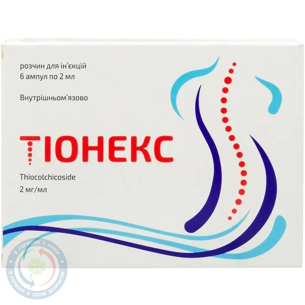 Тіамекс розчин для інєкцій 50 мг/мл 2,0 №10