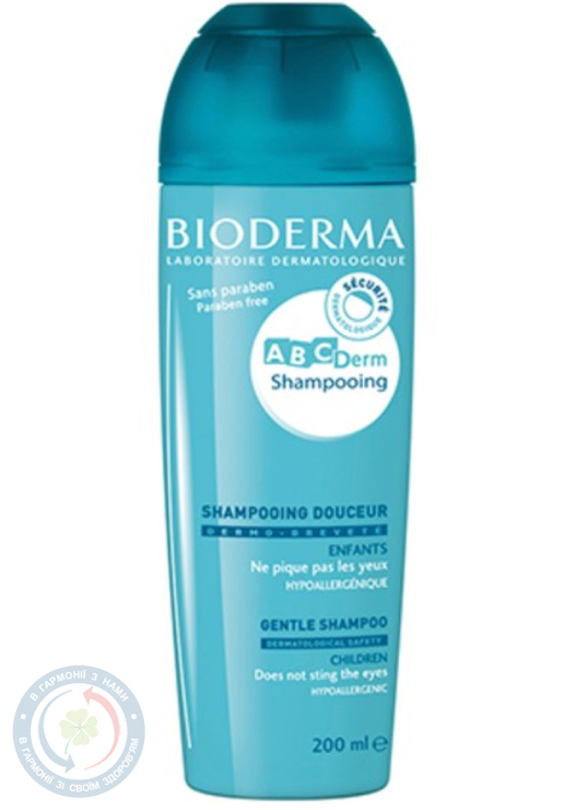 Bioderma ABCDerm Шампунь 200мл