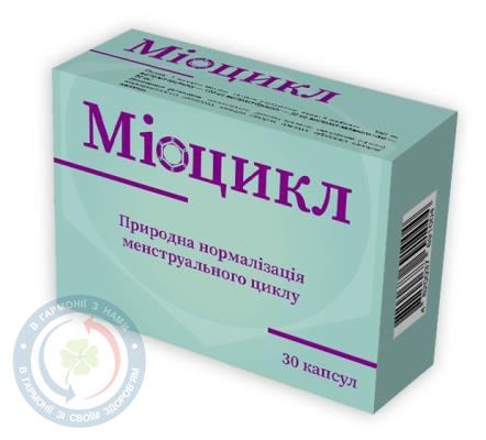 Міоцикл капсули 490мг №30