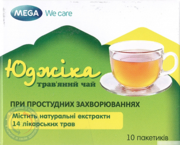 Юджика трав'яний чай, пакетик 4 г. №10