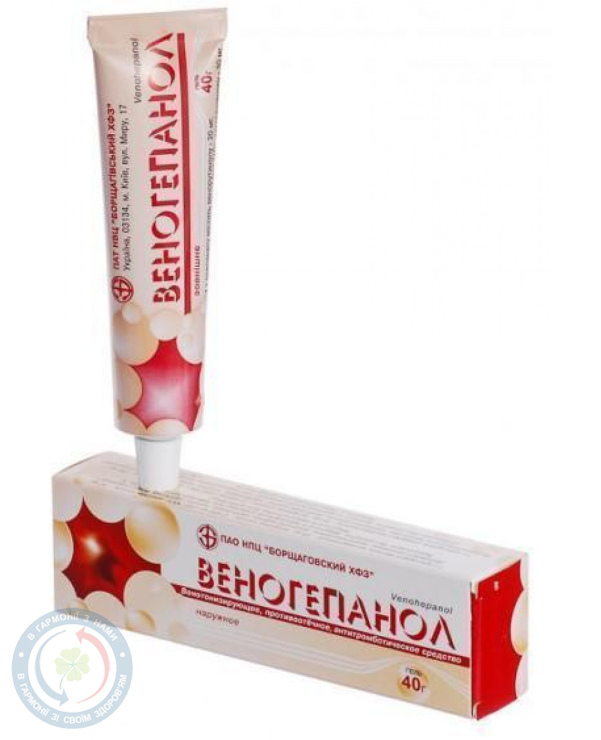 Веногепанол 1000 гель 40г