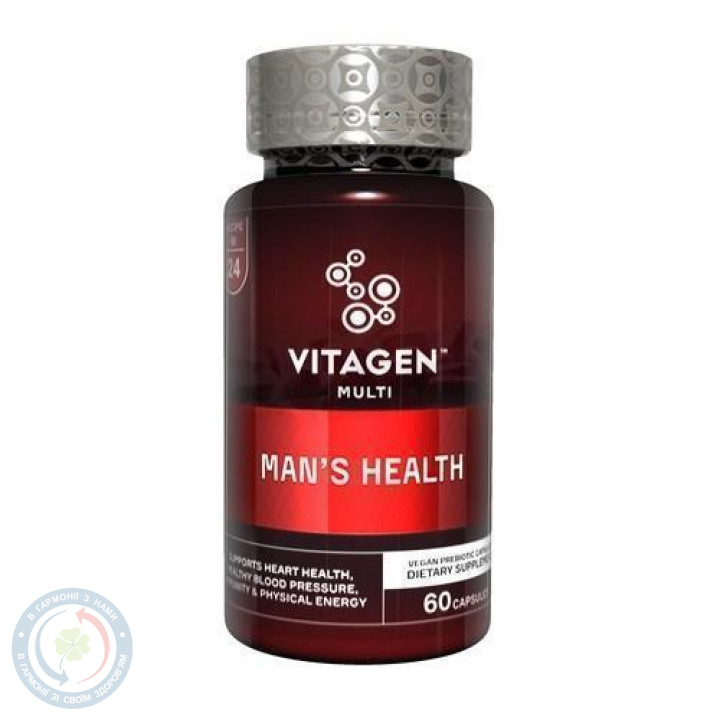 Вітаджен №24 Man Health капсули №60