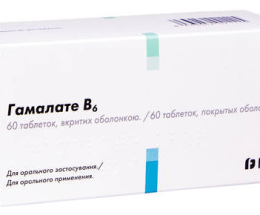 Гамалате B6 таблетки вкриті оболонкою №60
